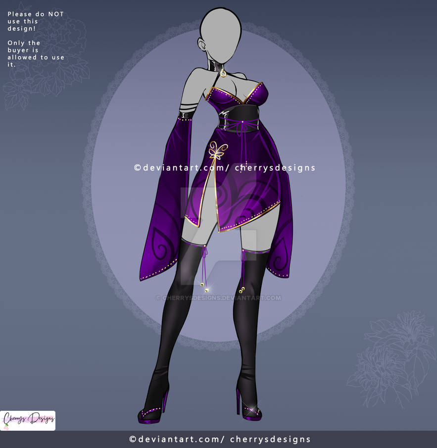 (CLOSED) 24H Auction: Outfit adopt 1505 by CherrysDesigns on DeviantArt
