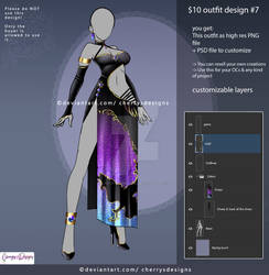 customizable Outfit design #7