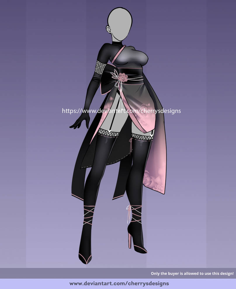 (CLOSED) 24H Auction: Outfit adopt 1566 by CherrysDesigns on DeviantArt
