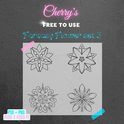 FREE TO USE - Flower Set 3