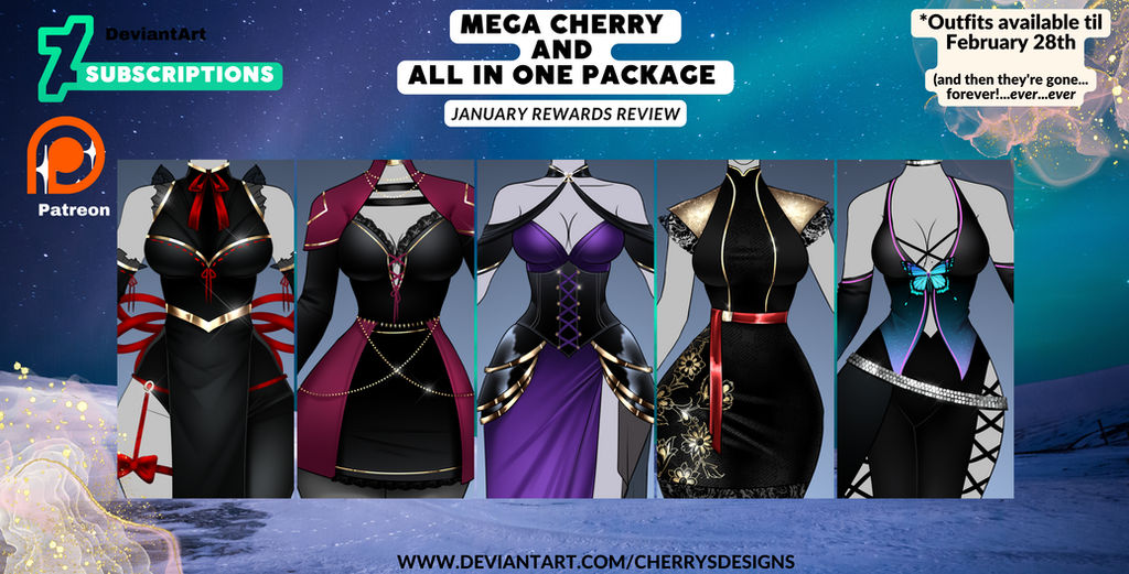 January Rewards Review by CherrysDesigns on DeviantArt