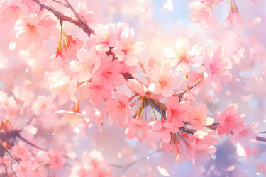 FREE TO USE Cherry Blossom Wallpaper by CherrysDesigns