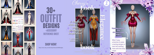 Cherry's Digital Look Book - Vol.: Elegance by CherrysDesigns