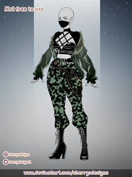 (CLOSED ) 24H AUCTION ADOPT: OUTFIT 1855