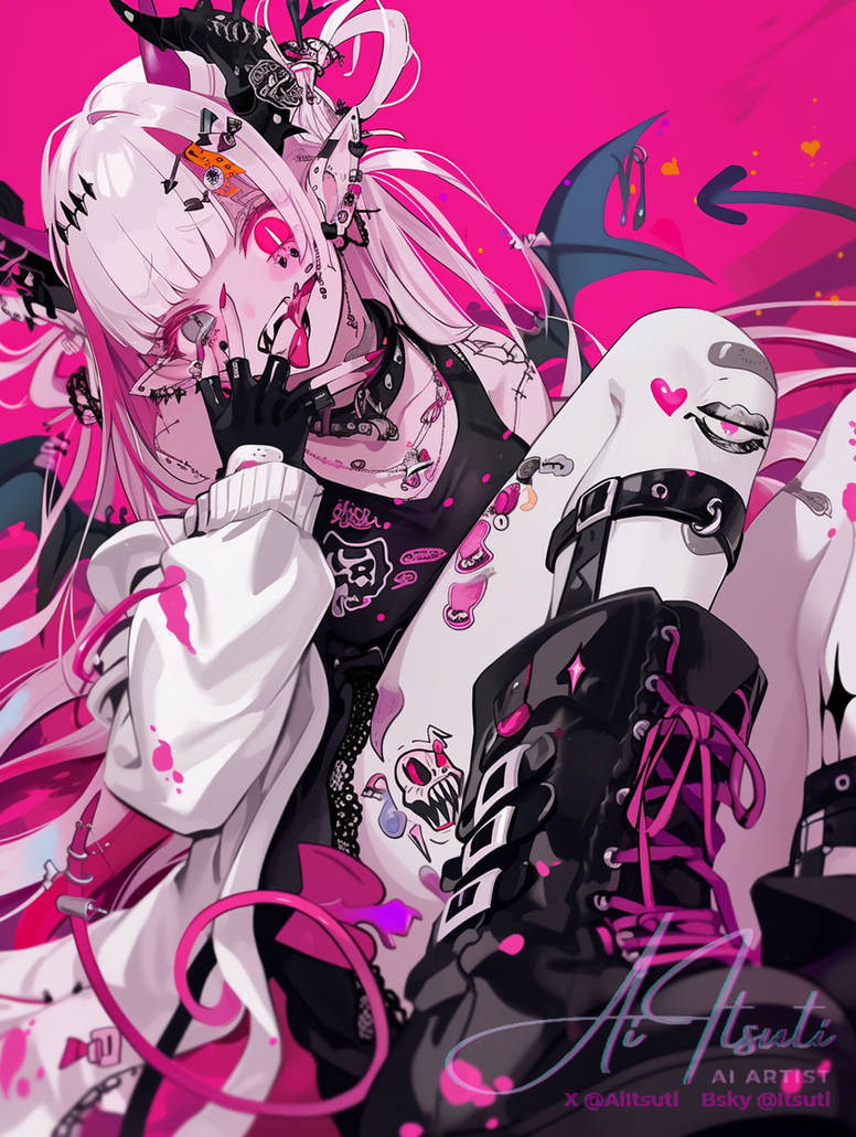 Decora Emu Decora demon by AiItsuti on DeviantArt