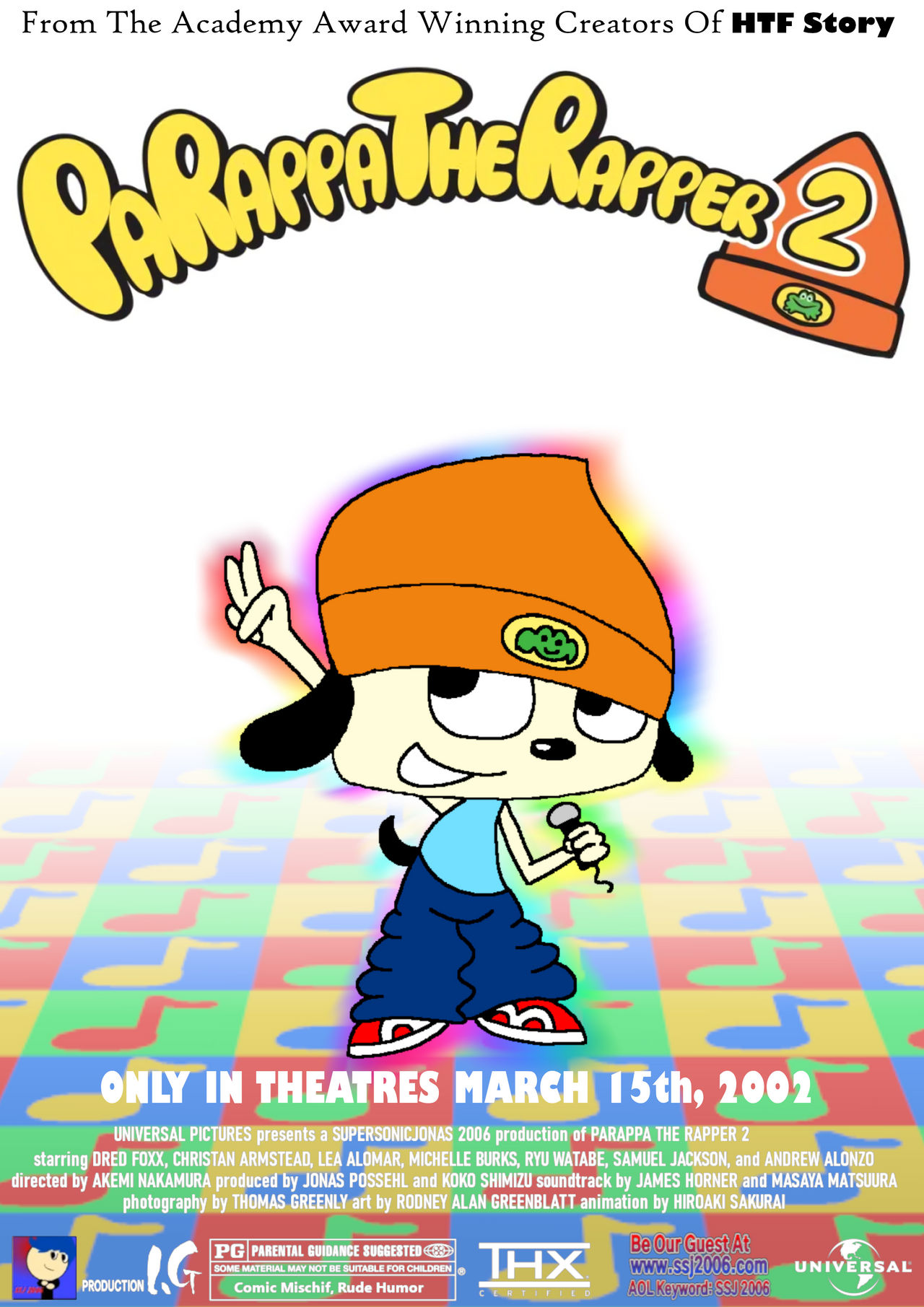 Parappa The Rapper 2 Poster 2002 by SuperSonicJonas on DeviantArt