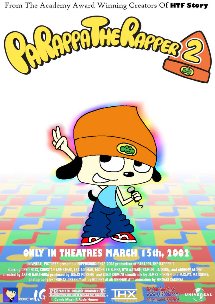 Parappa The Rapper 2 Poster 2002 by SuperSonicJonas on DeviantArt