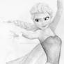 Elsa sketch from Disney's Frozen