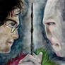 It All Ends (Harry Potter Watercolor)