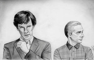 The Game is On (Sherlock Drawing)