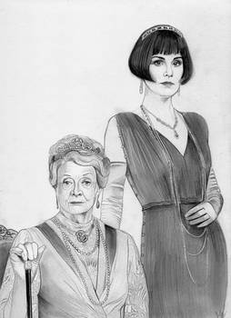 Return to Downton (Graphite Pencil)