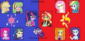 Equestria-girls civilwar meme