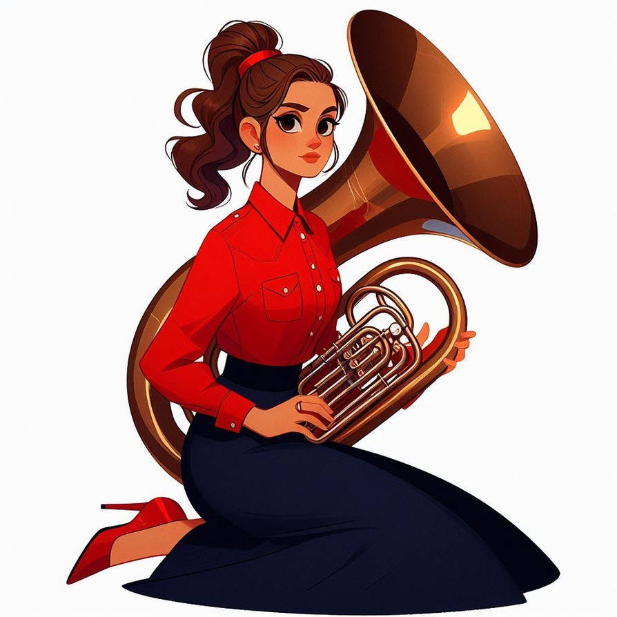 ABC mouse Teacher And her tuba by ROTGANDTBG11011 on DeviantArt