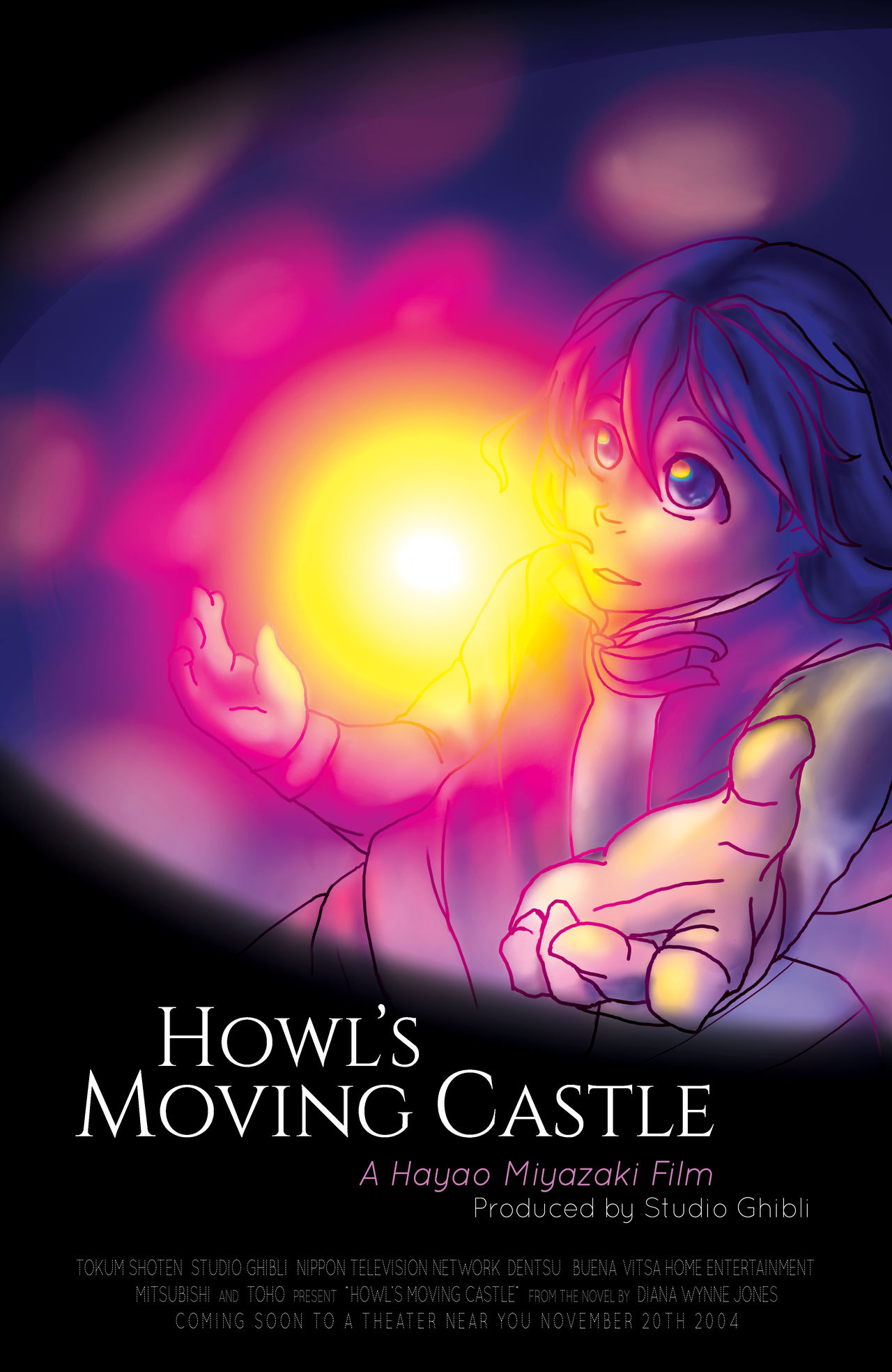 47 Top Pictures Howls Moving Castle Movie Poster : Howls moving Castle Live action movie poster | Studio ...