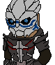 Garrus Journal Doll- Daedric Armor