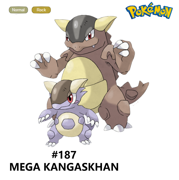 Mega Kangaskhan's Power-Up Punch and Parental Bond by Pokemonsketchartist  on DeviantArt