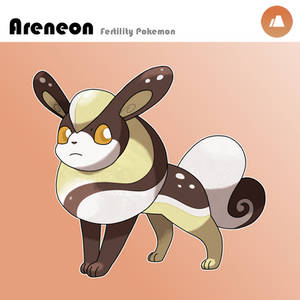 Fakemon: Areneon, the Ground Eeveelution