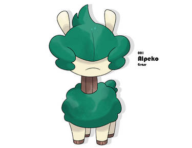 Alpeko, the Alpaca Fakemon