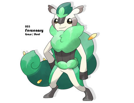 Fercenary, the Ranger Pokemon