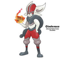 Regional Variant: Cinderace (Ancient Kalos Form)