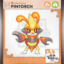 Fakemon: Pintorch (Starter Pokemon)