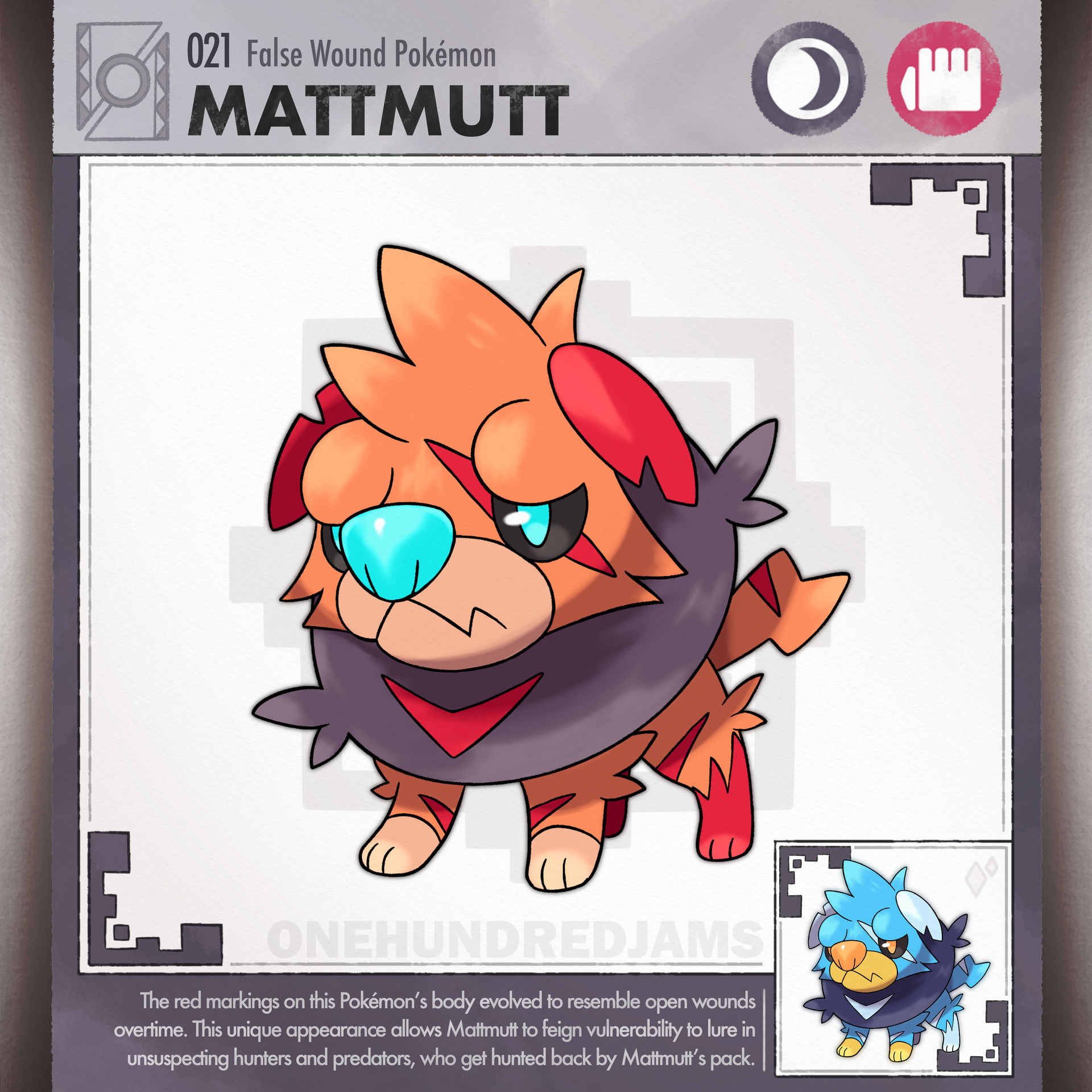 Muppet Fakemon Fakemon: Mattmutt by oneHundredJams on DeviantArt
