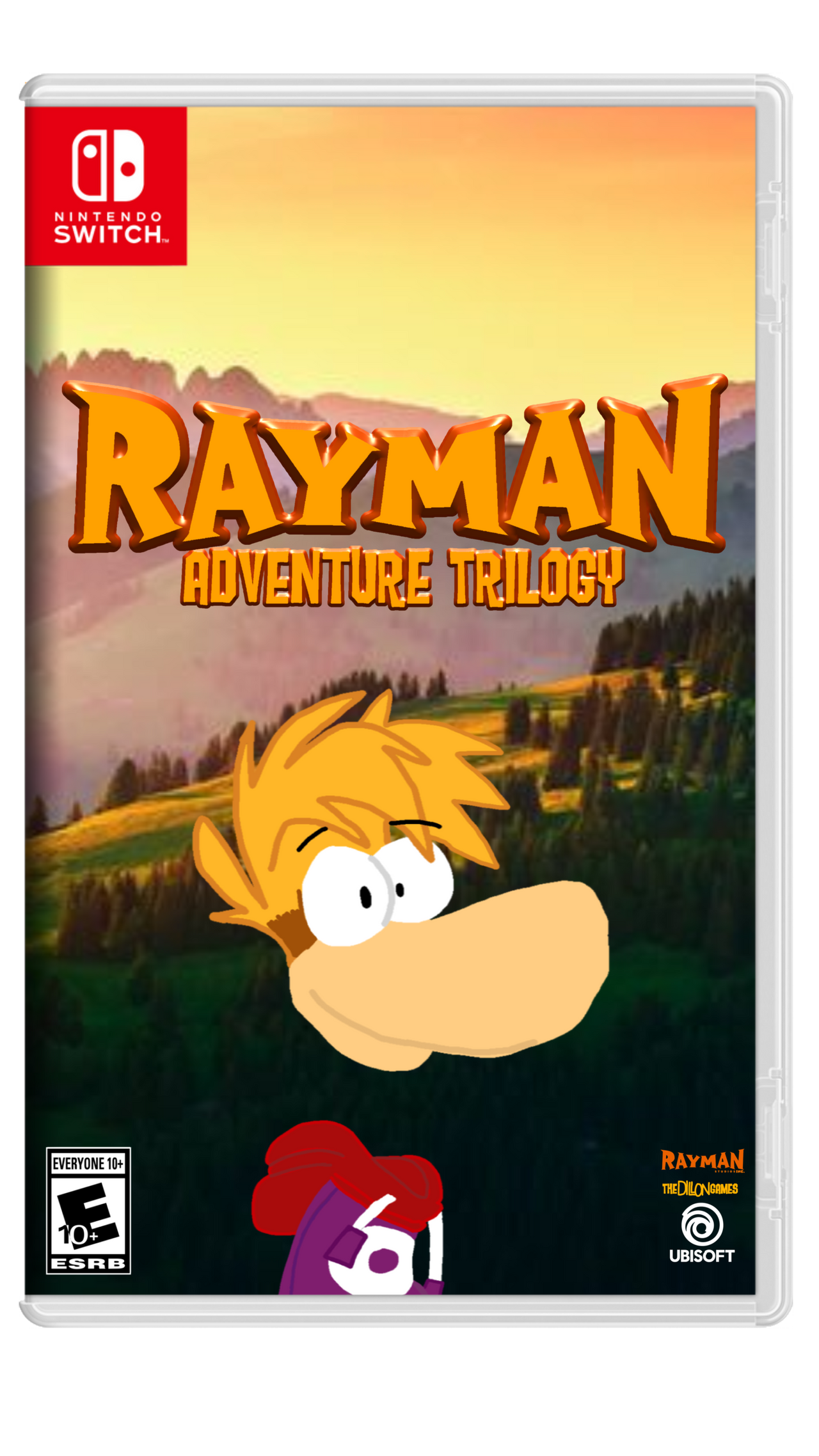 Rayman AT (2022) Switch Boxart Cover by CheddarDillonReturns on DeviantArt