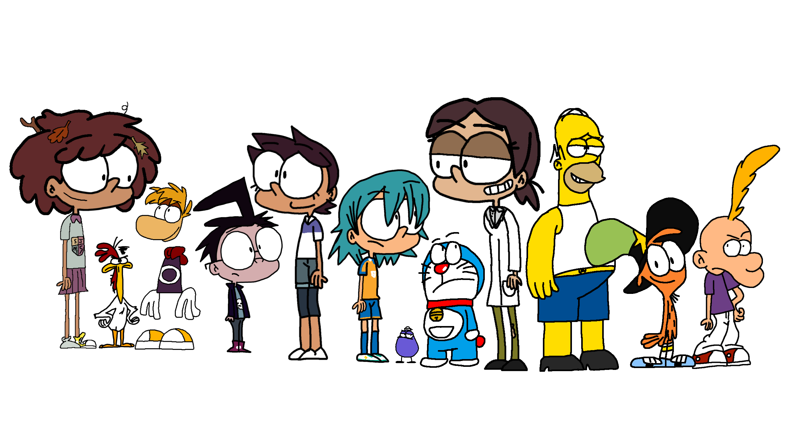 I just draw some characters 2 by CheddarDillonReturns on DeviantArt