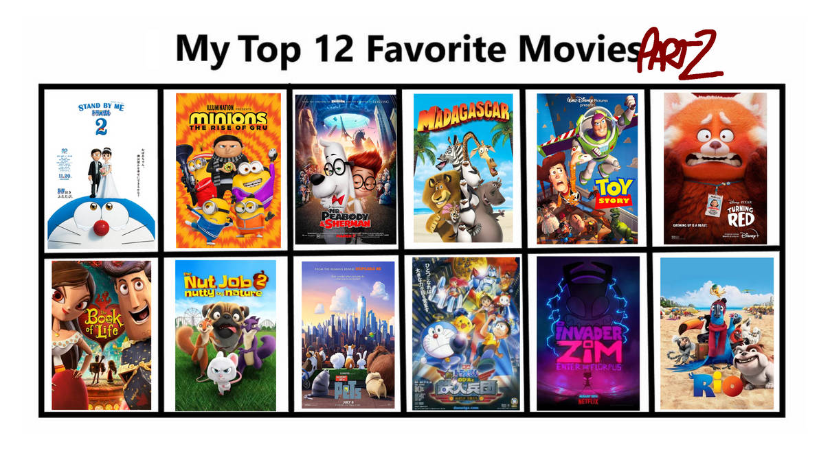 My Top 12 Favorite Movies (Part 2) by CheddarDillonReturns on DeviantArt