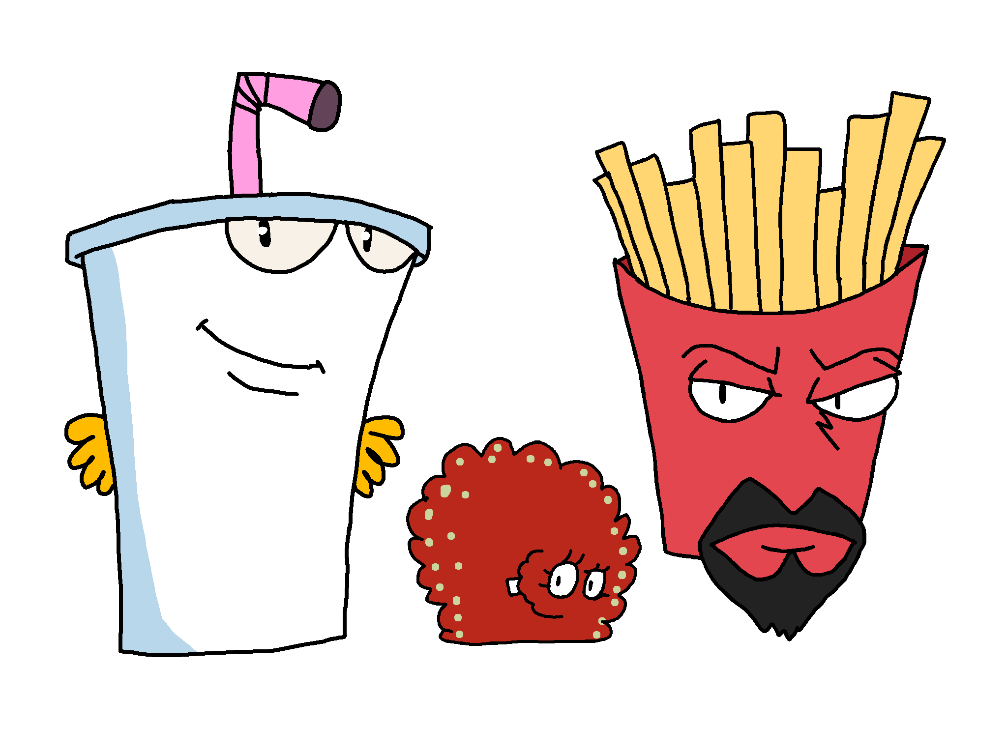 My Drawing of Aqua Teen by CheddarDillonReturns on DeviantArt