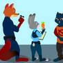 Officers Hopps and Wilde Questioning Mae Borowski