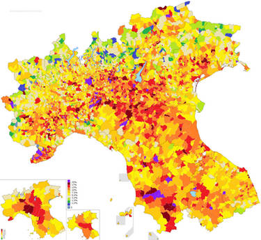 Immigration in North Italy