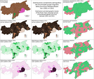 Languages in Alto Adige/Sudtirol