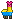 Pansexual flag llama emoticon