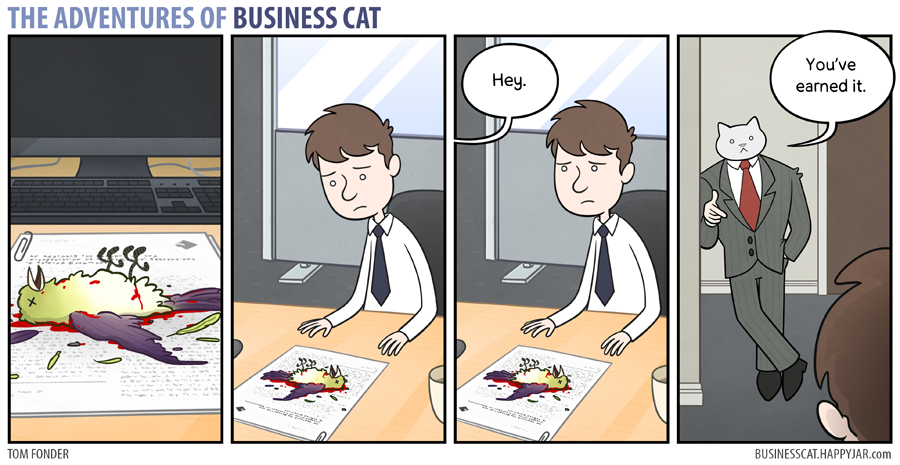 The Adventures of Business Cat - Pay Rise