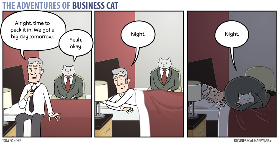 The Adventures of Business Cat - Boundaries