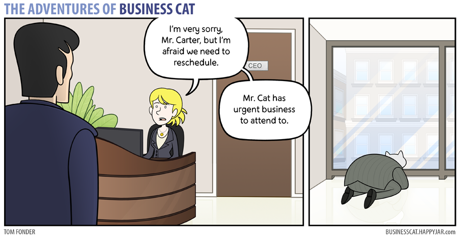 The Adventures of Business Cat - Urgent Business