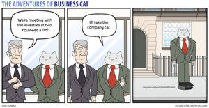 The Adventures of Business Cat - Ride