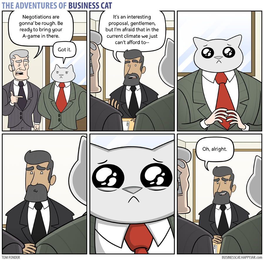 The Adventures of Business Cat - Negotiations