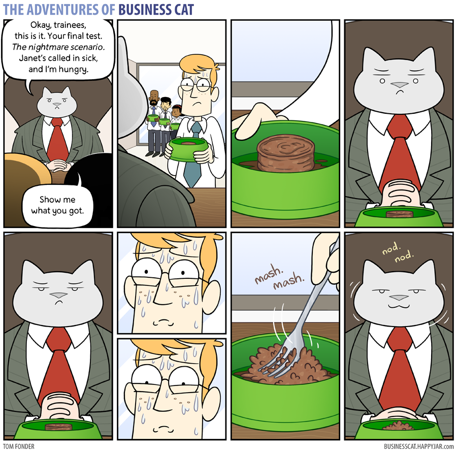 The Adventures of Business Cat - Judgement