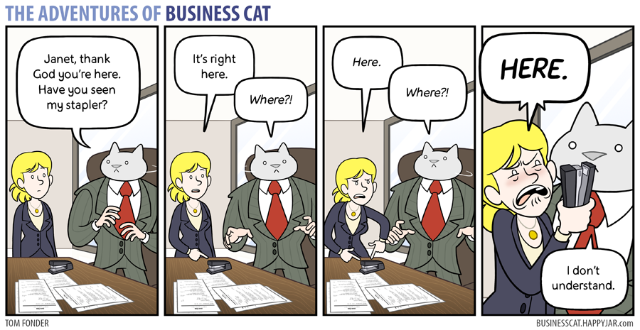 The Adventures of Business Cat - Lost and Found