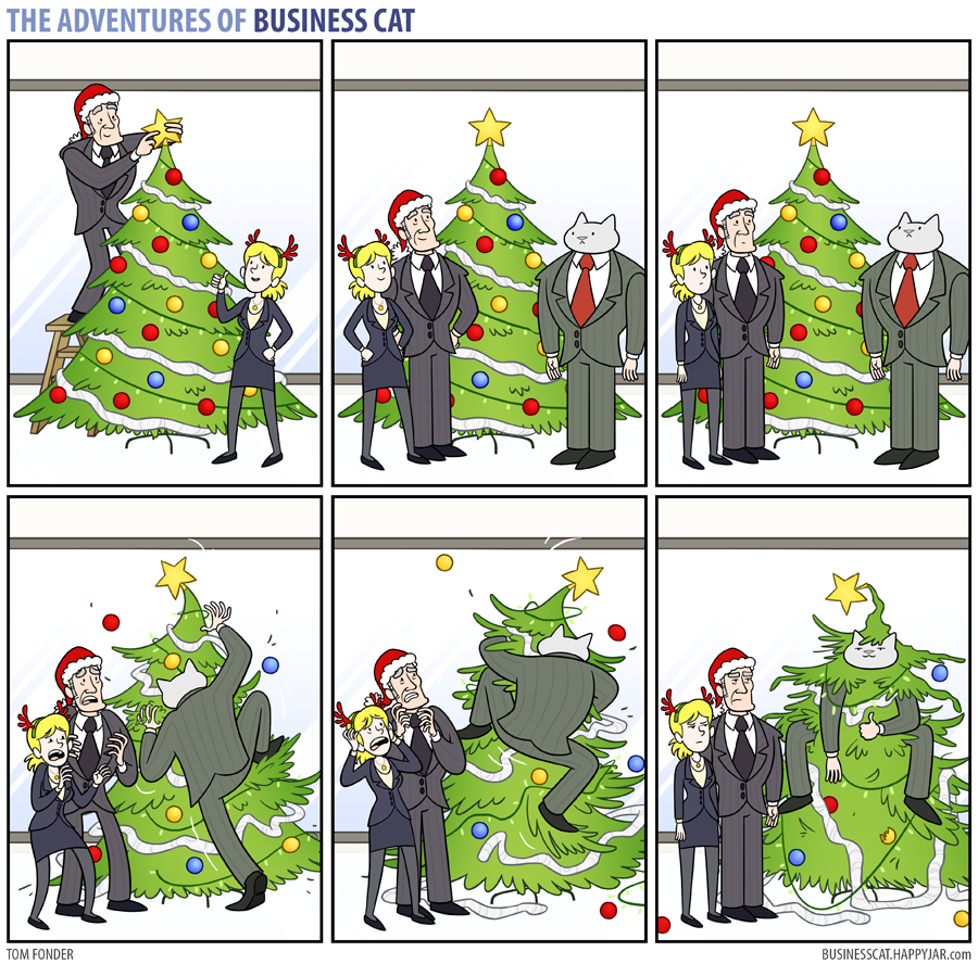 The Adventures of Business Cat - Festivities