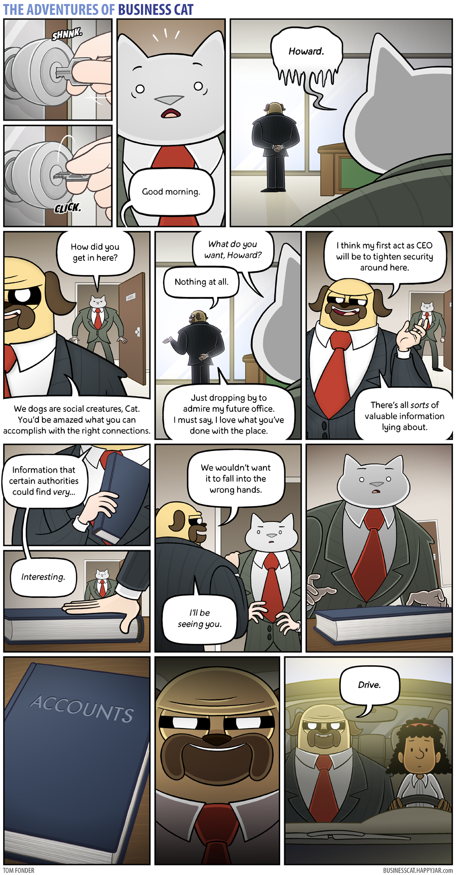 The Adventures of Business Cat - Cloak and Dagger