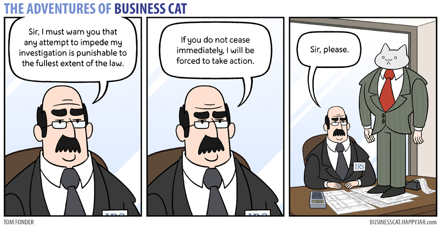 The Adventures of Business Cat - Impediment