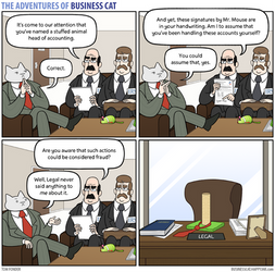 The Adventures of Business Cat - Signatory