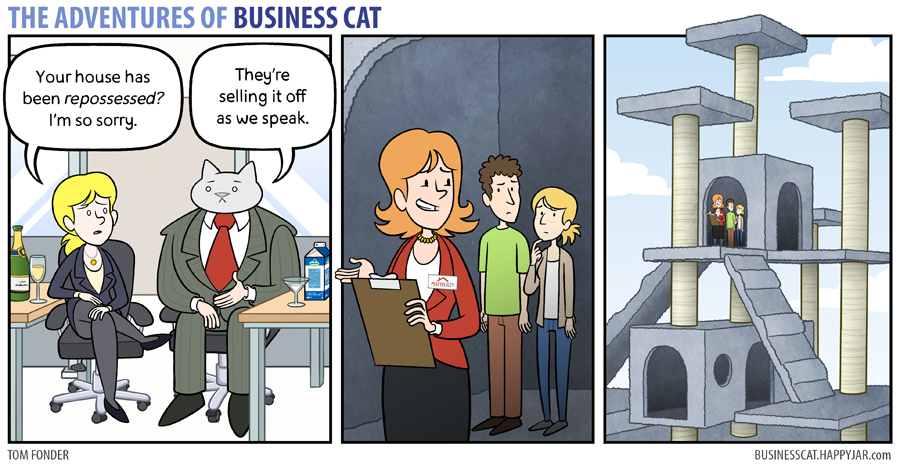 The Adventures of Business Cat - Repossession