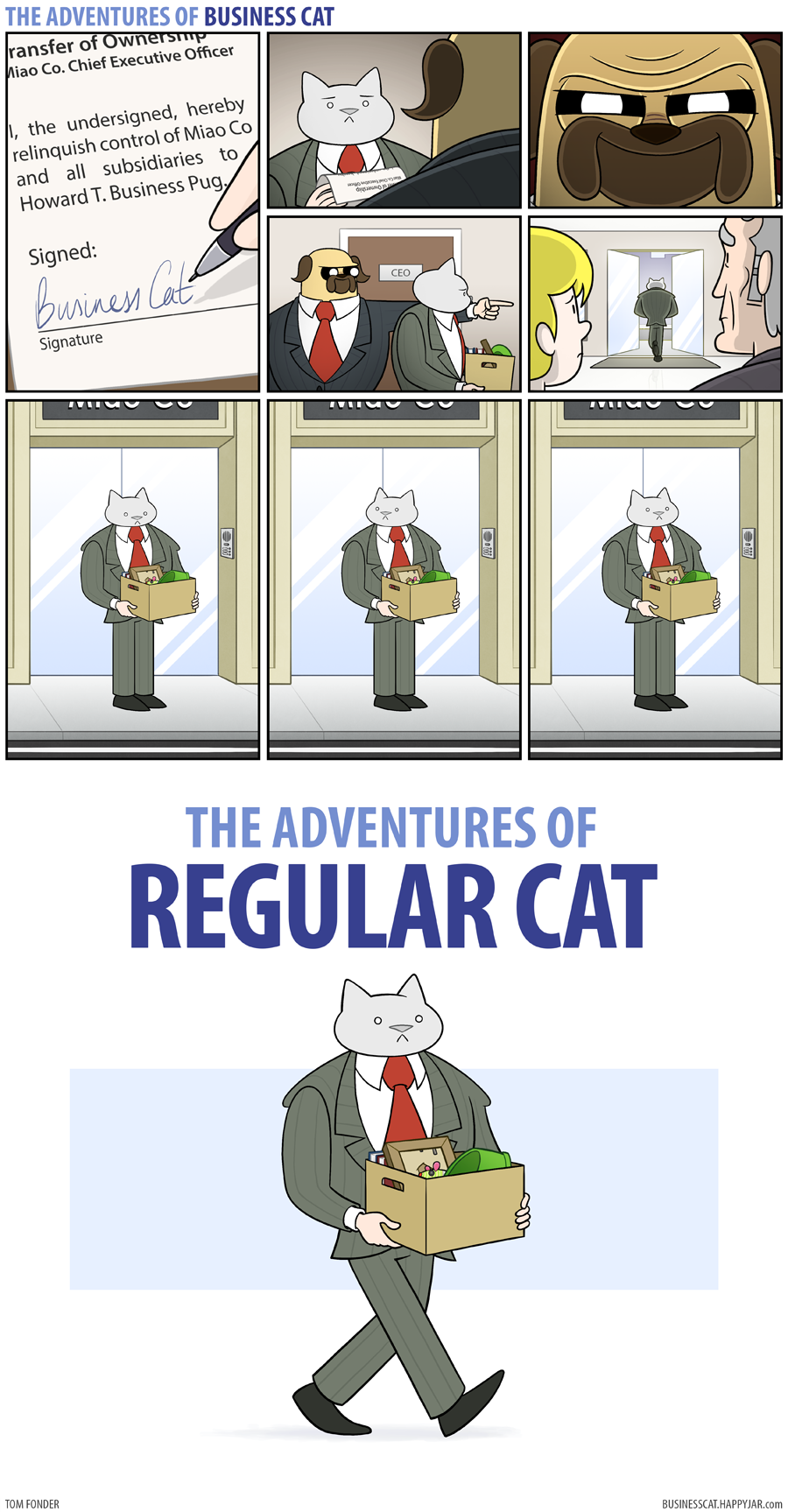 The Adventures of Business Cat - Changeover