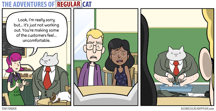 The Adventures of Regular Cat - Fired