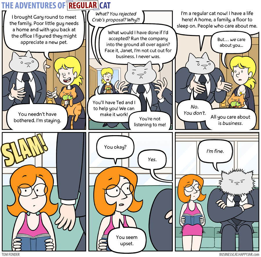 The Adventures of Regular Cat - Refusal by tomfonder