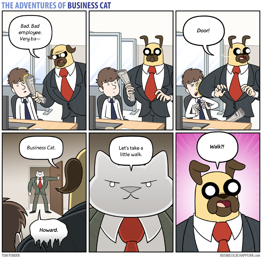 The Adventures of Business Cat - Prodigal Son by tomfonder